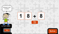 The Part-adder: generate easy sums (FUSE Learning Resource ID: 92KBQ9)